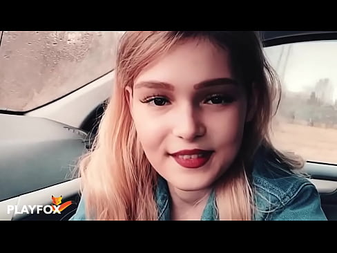 ❤️ Sexy babe cikin farin ciki yana tsotse katin rangwame ️ Batsa na dubura ❤